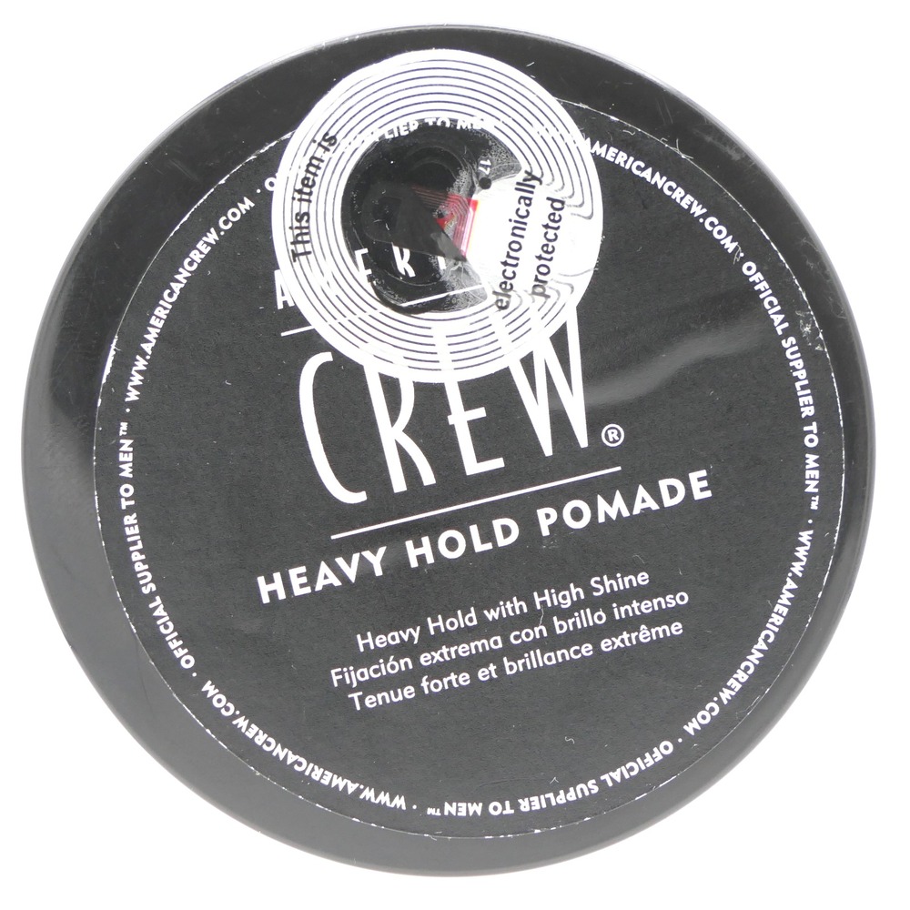 American Crew Men's Heavy Hold Pomade w/ High Shine 3 oz Jar